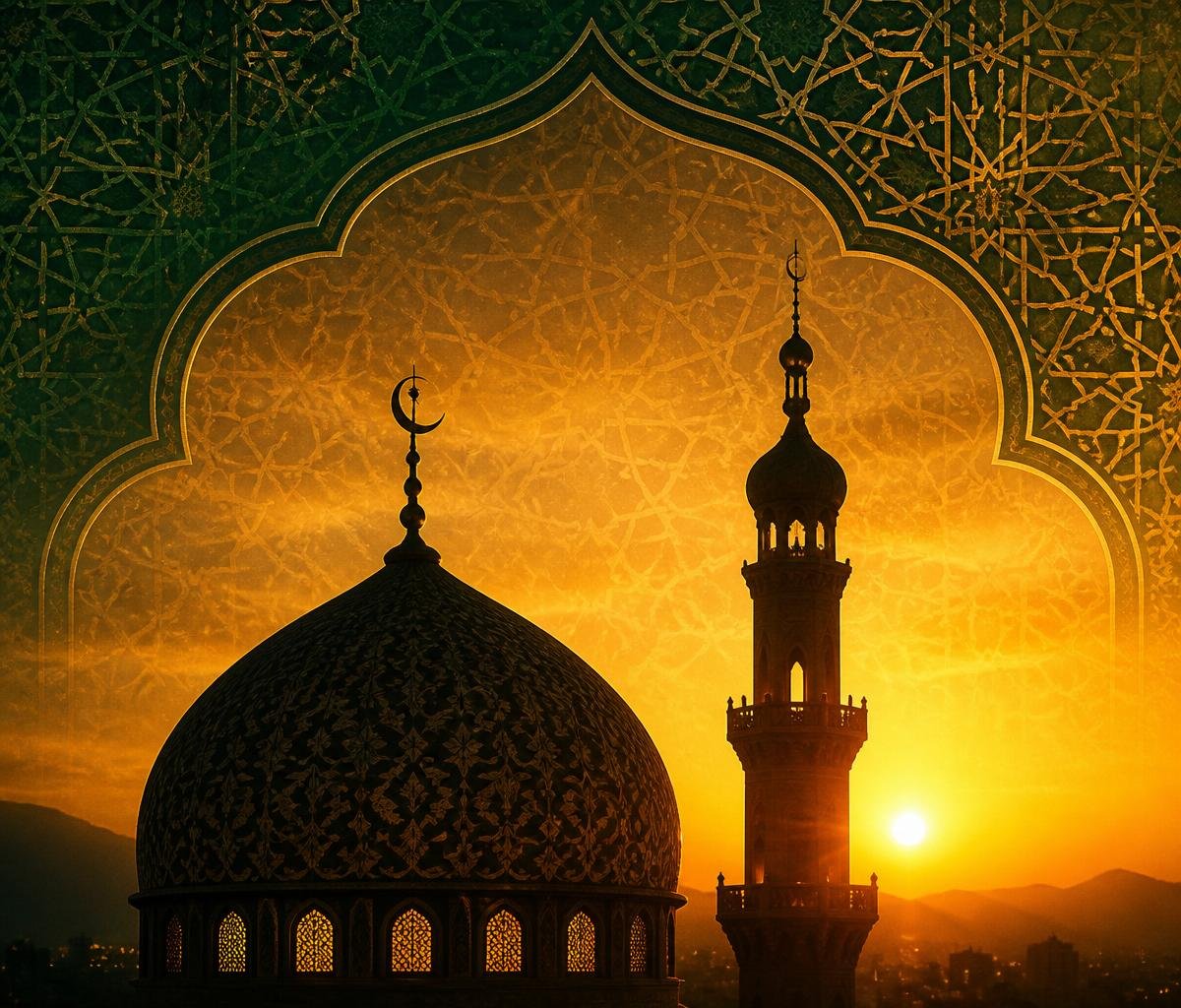 Mosque architecture and Islamic patterns